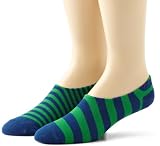 K. Bell Socks Mens Stripe Liner Sock