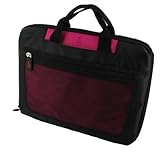 IMAGE OF Acer Aspire One AOA150 8.9-Inch Netbook 6 Cell Lightweight Checkpoint Friendly Netbook Bag, Magenta / Black