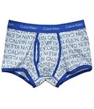 Calvin Klein men's 365 harbor scribble logo trunk