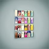 Literature Rack, 24 Pamphlets, 30x2x41, Clear