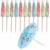 Luau Jumbo Umbrella Picks