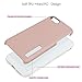 iPhone 7 Case,Amicool Shockproof Armor Bumper, Hybrid Dual Layer Defender Ultra Slim Protective Cover for Apple iPhone 7 (4.7 inch ) 2016 (Rose Gold)