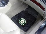 A Set of 2 MLB Universal Fit Front All-Weather Floor Mats - Oakland Athletics