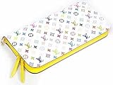 (ルイヴィトン)LOUIS VUITTON マルチカラー 二つ折ファスナー長財布[ポルトフォイユ アンソリット] ブロンXシトロン（イエロー） M93750 並行輸入品