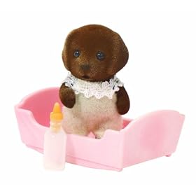 Sylvanian Families Chocolate Labrador Baby