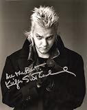 Vampire Lost Boys Kiefer Sutherland Signed 8 x 10 Photograph, Authentic Autograph with COA