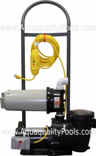 Tomcat® Top Gun Sidewinder Portable Pool Vacuum System W/vinyl Head