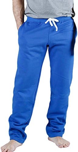 Tulio FL3-Men's Fleece Lounge Pants-Royal-Medium