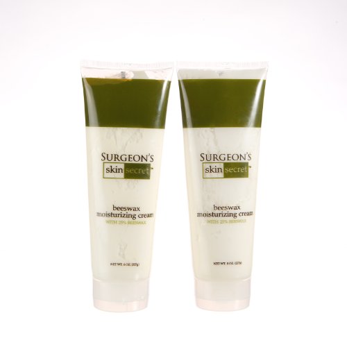 Surgeon's Skin Secret 25% Beeswax Cream 8-ounce Squeeze Tube 2 Pack