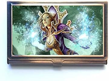 Custom Ld Of Warcraft Blood Elf Energy Best Thin Fashion Business Name Card Holder Bronze Stainless Steel Case from ShangRa