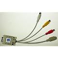 M-ware� VGA an S-Video AV RCA(Cinch) Adapter-Kabel ID144