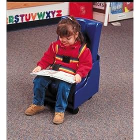 SkillBuilders 2 Piece Mobile Floor Sitter - Wood Base - Small by Skillbuilders