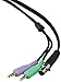 AKG MK HS MiniJack Detachable Cable for HSC/HSD Headsets with Two 3.5mm (1/8