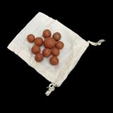 Old Handmade Clay Marbles Vintage Antique Reproduction Toy