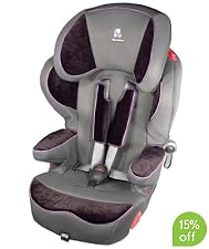 Renolux Quick Confort Highback Booster Car Seat - Purple Orchid
