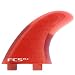 FCS PC-3 Performance Core Surfboard Tri Fin Set - Red