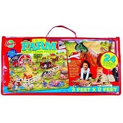 SHURE ON THE FARM FLOOR PUZZLE