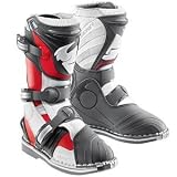 Thor Motocross Youth Quadrant Boots - 6/Red