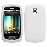 LG Optimus T (T-Moblie) Gel Skin Case P509- Frost White