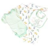 Magic Kids 3-Piece Layette Set Green - Size 0 - 3 Months