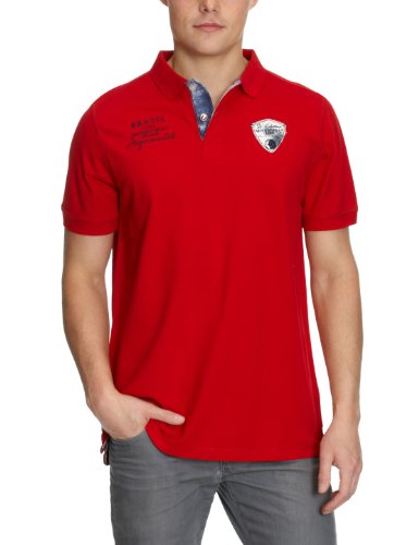 ARQUEONAUTAS Herren Shirt/ Poloshirt 711106, Gr. 48 (M), Rot (fire red) Preisvergleich