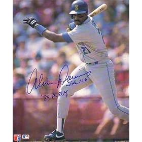 Alvin Davis autographed 8x10 Photo inscribed "84 AL ROY" (Seattle Mariners)