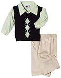 Good Lad Argyle Sweater Pant Set