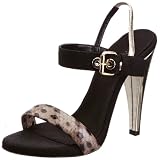 Giambattista Valli Slip on Sandal with Metallic Heel
