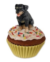 Rottweiler Cup Cake -Trinket Box