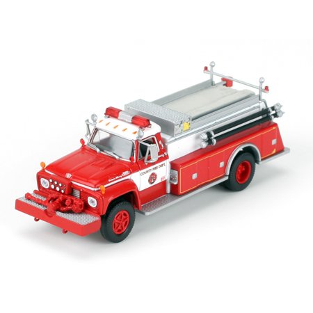 HO RTR Ford F-850 Fire Truck, County Fire #4