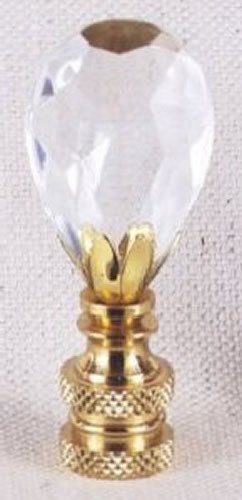 Swarovski Crystal Clear Small Tear Drop Finial
