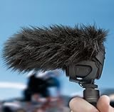 Rode VideoMic Pro Compact Shotgun Microphone, 200 Ohms - Bundle - with Rode Deadcat VMP Furry Wind Cover for VideoMicPro
