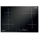 Gorenje ECS780AXC Autark-kochmulde / 7100 Watt / Glaskeramik / 4 Kochzonen / Elektronikuhr / Slider Touch