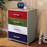 IMAGE OF Teen Trends Primary 4-Drawer Dresser - Powell 517-008