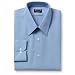 Arrow Fitted Wrinkle Free Solid Poplin Dress Shirt- Point Collar
