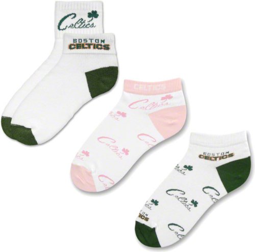 Boston Celtics Women's 3-Pair Sock Pack