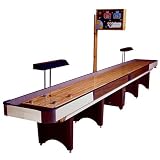 Venture Classic 18 Foot Coin-Operated Shuffleboard Table