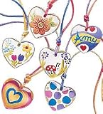 Color My Heart Pendant Necklace Craft Kit