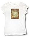 Authentic Margarita Recipie Distressed Logo Women's White Babydoll T Shirt