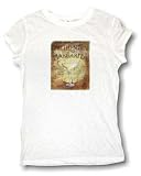 Authentic Margarita Recipie Distressed Logo Women's White Babydoll T Shirt