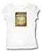 Authentic Margarita Recipie Distressed Logo Women's White Babydoll T Shirt Image