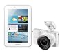 Samsung NX1000 Digital Compact System Camera White (20.3MP, 20-50mm Lens Kit) and Samsung 7.0 Galaxy Tab 2 White (8GB, Wi-Fi, Android 4.0) Bundle Kit
