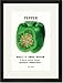 Black Framed/Matted Print 17x23, Pepper: California Wonder