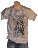 41O7VAXpmfL. SL160  J! NX Designer Shirt WoW Death Knight Lore Shirt, Größe: XL, Farbe: silber