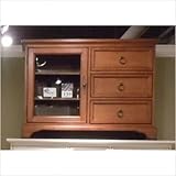 IMAGE OF Beacon Entertainment TV Stand in Oak Width: 64