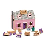 Melissa and Doug 3701 Fold and Go Mini Dollhouse