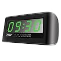 Coby Digital AM/FM Alarm Clock Radio - Black (CRA108)