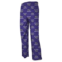 Baltimore Ravens Youth Purple Printed Logo Sleep Pants