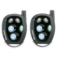 Brand New Prestige Aps-787c (Replaces Aps-787n) Remote Start and Alarm Combo with Chrome Remotes