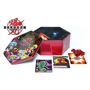 Bakugan BakuTin Blue - Marbles will vary
